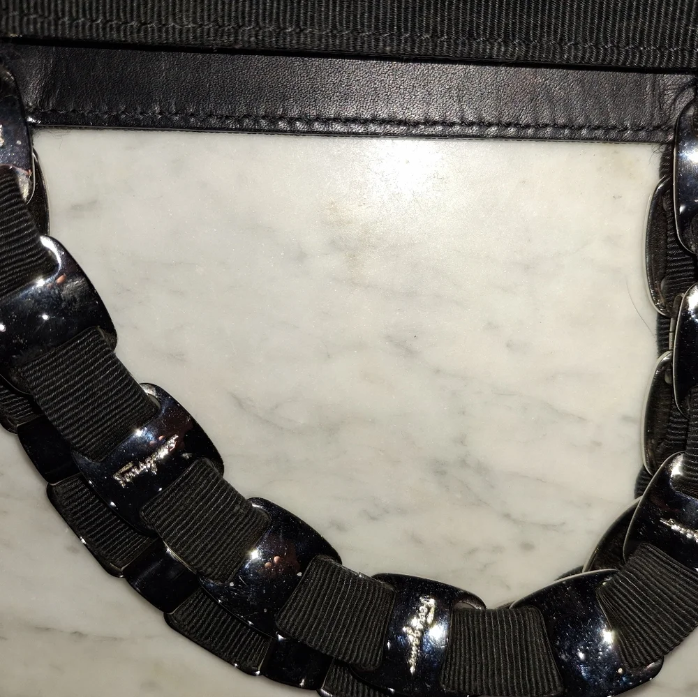 Salvatore Ferragamo Black Fabric Interior - Picture 4 of 8